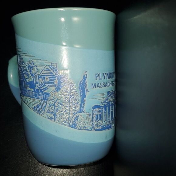 Plymouth Massachusetts cup mug coffee tea - Picture 11 of 13